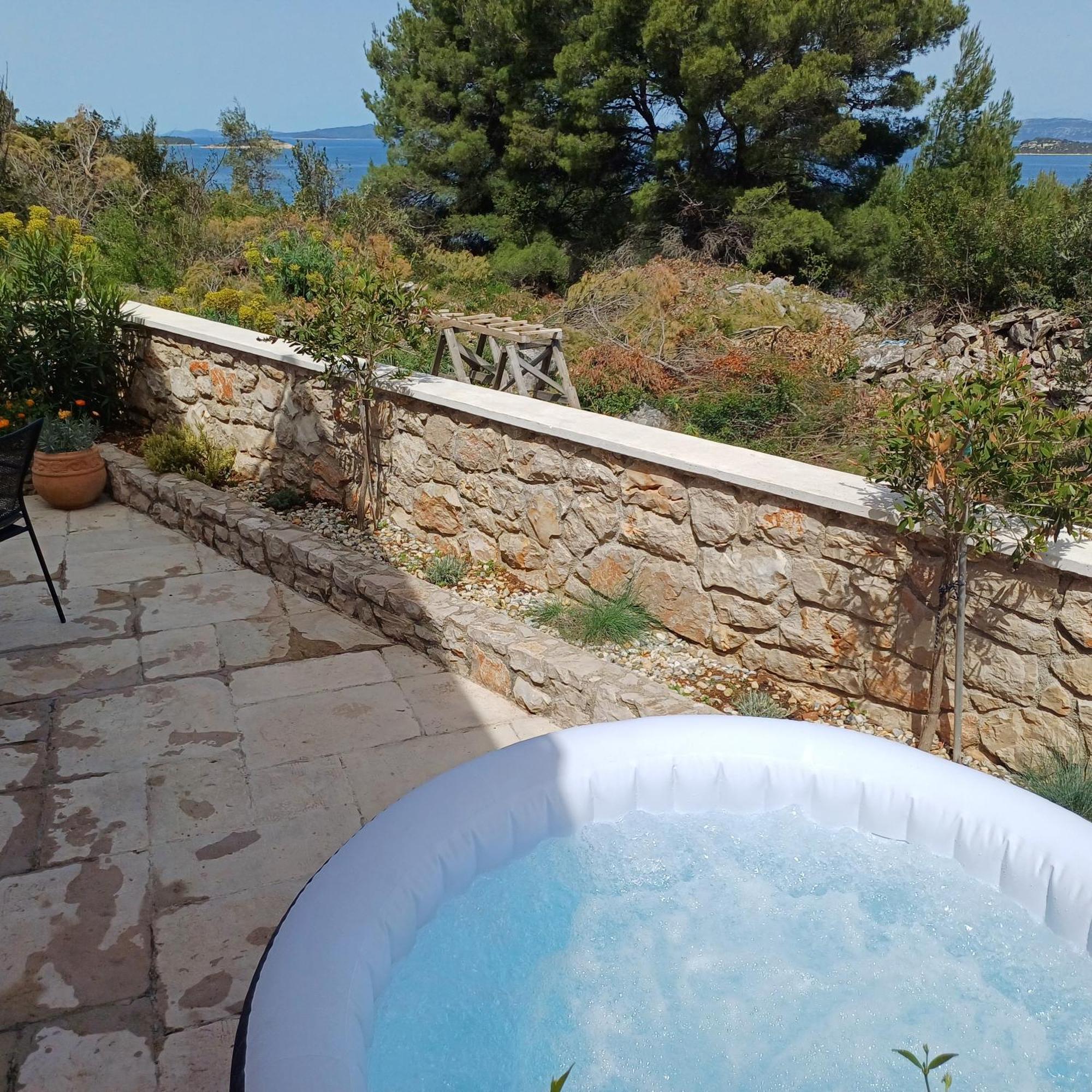 Lovro Luxury Apartment With Jacuzzi And Terrace Sea View Sali Zewnętrze zdjęcie
